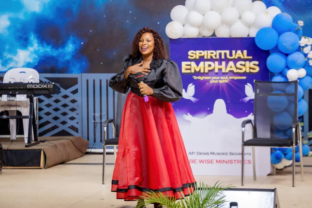 Maama at a ministry gathering
